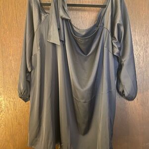 Torrid Gray Blouse